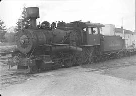 Schafer Brothers Logging Company Steam Locomotive Number 26 at Brady, Washington in September 1950.