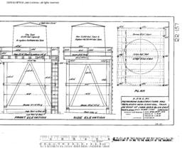 Spokane, Portland, and Seattle Railway Engineering Drawing, Miscellaneous Buildings at Portland, ...
