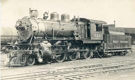 Great Northern Railway steam locomotive 1028 at Interbay, Washington in 1924.