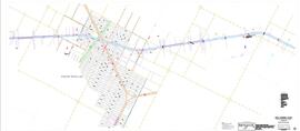 Enhanced Great Northern Right of Way Map, Sedro Woolley, Washington, June 1928