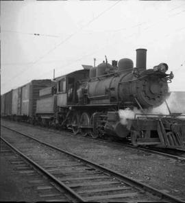 Pacific Coast Railroad steam locomotive number 16 at Renton, Washington in 1951.