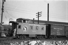 Great Northern Caboose X578, South Bellingham, Washington, undated