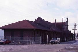 Northern Pacific Depot in Centralia, Washington in 1988.