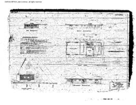 Spokane, Portland, and Seattle Railway Engineering Drawing, Depot at Saint Helens, Oregon, undated