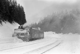 Northern Pacific rotary snow plow number 42 at Stampede, Washington in 1972.