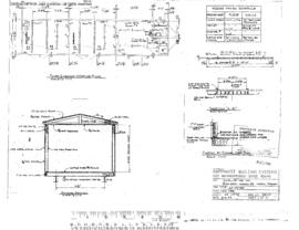 Spokane, Portland, and Seattle Railway Engineering Drawing, Unnamed Structure at Moody, Oregon, 1984