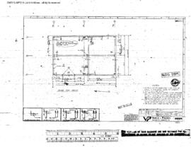 Burlington Northern Engineering Drawing, Unnamed Structure at Vancouver, Washington, 1972