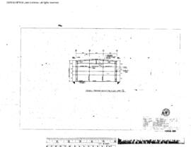 Burlington Northern Engineering Drawing, Wastewater Treatment Facility at Interbay, Washington, 1978