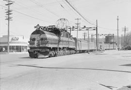 Chicago, Milwaukee, St. Paul & Pacific Railroad Company electric locomotive number E-4 at Ren...