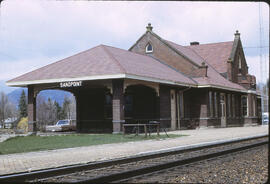 Northern Pacific Depot at Sandpoint, Idaho, 1968