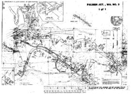 Plat Map Index of Northern Pacific Facilities at Palmer Junction, Washington, undated