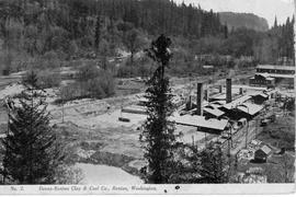 Denny-Renton Clay and Coal Company factory building  at Renton, Washington, circa 1930.