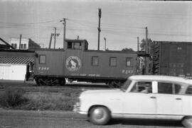 Great Northern Caboose X205, Bellingham, Washington, undated