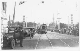 Puget Sound Traction, Light and Power Car, Seattle, Washington, circa 1917