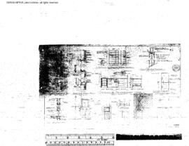 Northern Pacific Engineering Drawing, Depot at Noxon, Montana, undated