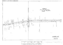 Plat Map of Northern Pacific Facilities at Buell, Montana, undated