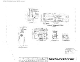 Spokane, Portland, and Seattle Railway Engineering Drawing, Yard Office at Albany, Oregon, 1965