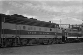 Great Northern Diesel Locomotive 273B, Bellingham, Washington, undated