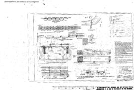 Northern Pacific Engineering Drawing: General Plan Reinforcement, Bridge 119 - Lewis River, South...