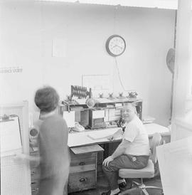 Northern Pacific dispatchers office at Tacoma, Washington, in 1966.