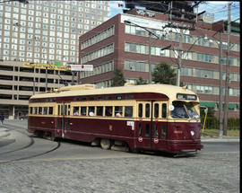 Toronto Transit Commission streetcar 4603 at Toronto, Ontario on July 05, 1990.