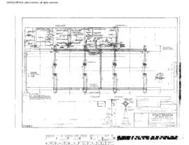 Great Northern Engineering Drawing, Car Shop at Interbay, Washington, 1968