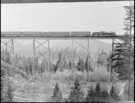 Chicago, Milwaukee, St. Paul & Pacific Railroad Company steam locomotive number 6366 at St. M...