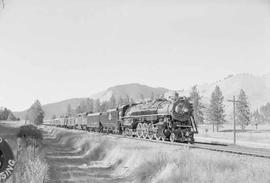 Spokane, Portland & Seattle Railway steam locomotive number 700 at Spring Gulch, Montana in 2...