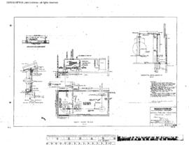Northern Pacific Engineering Drawing, Diesel Fueling Facilities at Helena, Montana, 1976