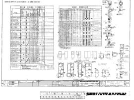 Burlington Northern Engineering Drawing, Yard Office at Edgemont, South Dakota, 1981