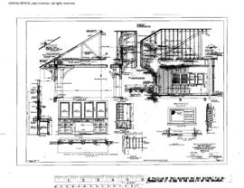 Great Northern Engineering Drawing, Depot, also at Scenic, Washington (Original) at Belton, Monta...