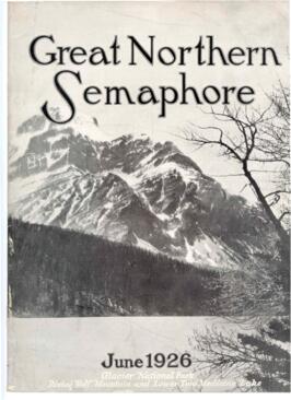 'Great Northern Semaphore' June 1926