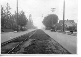 Seattle Municipal Railway Track, Seattle, Washington, circa 1930