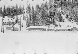 Northern Pacific living quarters at Martin, Washington, in 1959.