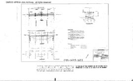 Burlington Northern Engineering Drawing: General Plan, Bridge 212.1 (formerly Great Northern), We...