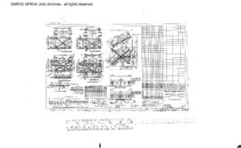 Spokane, Portland and Seattle Railway Engineering Drawing: Shop Plan - Cross Frames, 120 Foot Tur...
