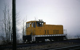 Peninsula Terminal Company diesel locomotive 3 at North Portland, Oregon in 1979.