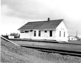 Great Northern Depot at Antelope, Montana, undated