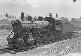 Washington, Idaho & Montana Railway Company Steam Locomotive Number 1 at Potlatch, Idaho in A...