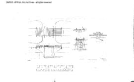 Spokane, Portland and Seattle Railway Engineering Drawing: Proposed Road Overcrossing, Bridge 354...