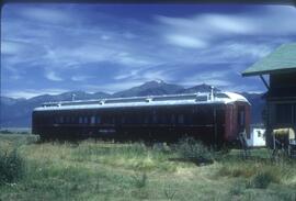 Burlington Northern 3401 at Ravalli, Montana in 1984.