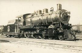 Great Northern Railway steam locomotive 1037 at Seattle, Washington in 1925.