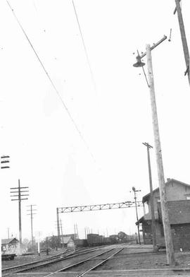 Pacific Coast Railroad/Chicago, Milwaukee, St. Paul, and Pacific mainline at Renton, Washington, ...