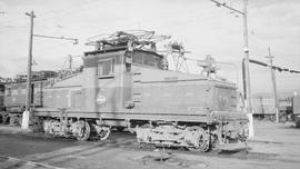 Chicago, Milwaukee, St. Paul & Pacific Railroad Company electric locomotive number E-80 at De...