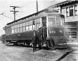 Seattle Municipal Railway Car, Seattle, Washington, 1940