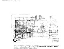 Spokane, Portland, and Seattle Railway Engineering Drawing, Warehouse at East Third and East Ash ...