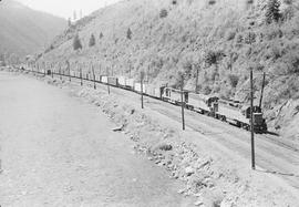 Chicago, Milwaukee, St. Paul & Pacific Railroad Company diesel locomotive number 2814 at Aver...