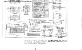 Great Northern Engineering Drawing: General Plan, Canal bridge, South of Dalton, California, 1951