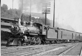 Northern Pacific steam locomotive 246 at Argo, Washington, circa 1925.