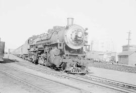 Northern Pacific North Coast Limited at Spokane, Washington, in 1941.